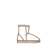 Short ugg boot icon outline.